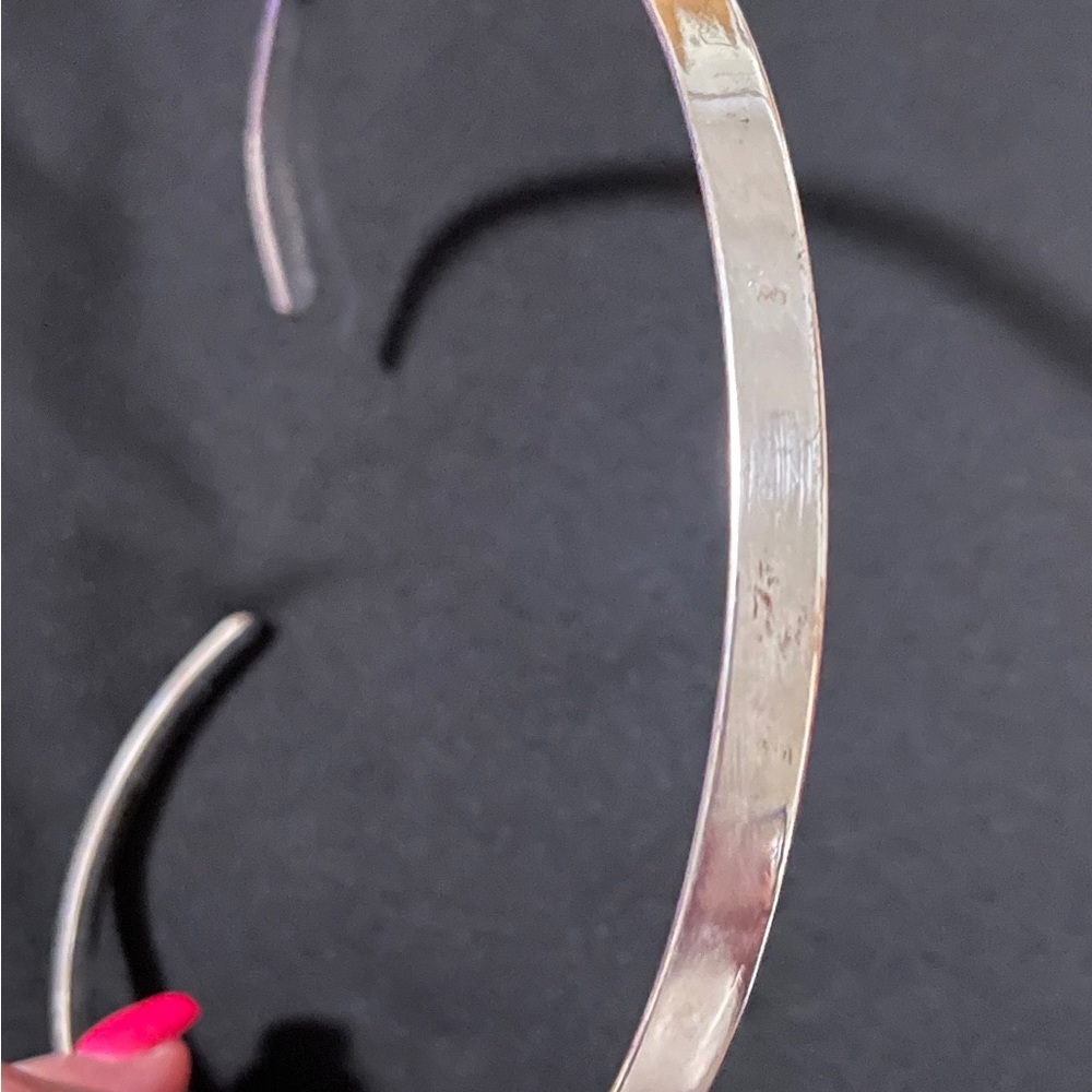 Silver Bangle Bracelet